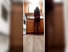 Bbw Jiggle While Doin Dishes