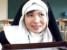 Pretty Asian Nun Is Swallowing Loads Of Jizz