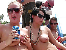 Topless Amateur Sluts Get Caught On A Voyeur's Cam In Reality Clip