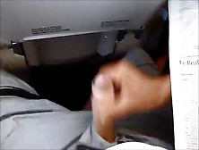 Cum In Airplane Seat