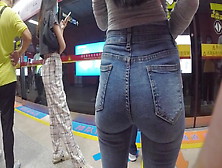 Nice Tight Jeans Butt