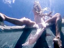 Amazing Milf With Nice Ass Katya Clover Posed Underwater In Hot Clothes