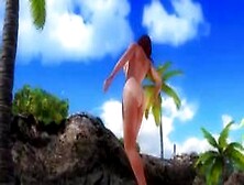 Horny 3D Big Boobs Game Beach Of Sex