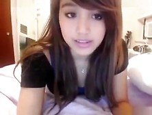 Exotic Webcam Record With Asian,  College Scenes