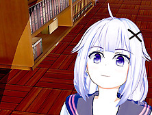 Azur Lane - Scarcely Legal Schoolgirl Unicorn 3D Hentai