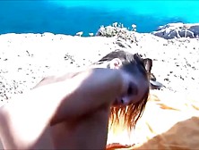 Teen Having Anal Sex By The Sea
