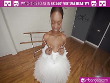 Vrbangers. Com - Sexy Ebony Ballerina Gets Her Pussy Stretched And Fucked Hard