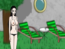 1 Slice Of Lust - 1 Piece Sex - Part Two Nico Robin Get Her Bum Played By Loveskysanx