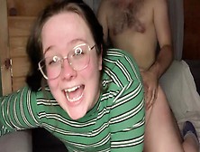 Attractive Fresh Brunette With Gigantic Titties Orgasm On Webcam For The First Time And Likes It