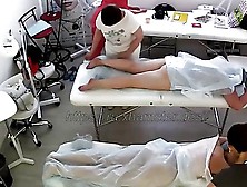 Mature Woman And Young Girl On Massage
