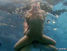 Cute Blonde Chick Aj Applegate Is Sucking Nasty Johnny Sinsu00E2U20Acu2122S Dick Right In The Pool Under The Water.