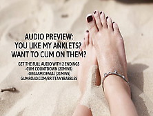 Audio Preview: You Like My Anklets? Want To Cum On Them?