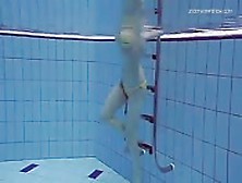 Lada Poleshuk Underwater Show Big Tits Short Hair