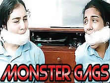 Laura,  Katherine & Maria In: Tape Selling Latina School Girls Monstrously Wrap Gagged By A Ruthless Milf! (High Res Mp4)