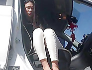 Chinese Girl Public Blow And Fuck In Car