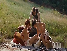 Christa Theret Nude In Full Frontal And Solene Rigot Topless