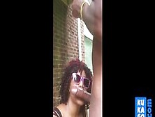 Milf Sucking Dick Outdoors Nasty (Black Nasty)