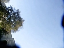 A Perfect Blond Porn Star Upskirt Slow Motion In The Sunshine