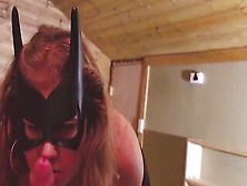 Point Of View Cosplay Batgirl Suck & Tit Banged A Dick Then