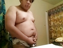 Tiny Dick Chubby Boy Loves To Show Off Before,  Inside,  And After