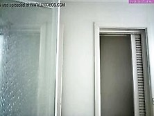 Voyeur Older Woman Shower Webcam