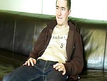 Blakemason - British Amateur Lubes Up His Dick And Cums After Interview