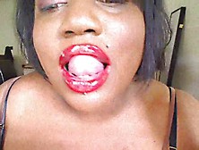 Black Babe Talks About Your Small Cock