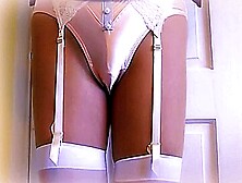Leaather Miniskirt Satin Panties - Amateur Hot Fetish