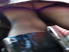 Sexy Bus Spy Cam Up Skirt Shots Of Women In Stockings