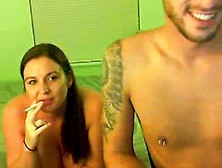 Couple Hangs Out On Webcam