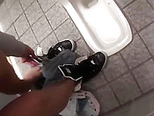 Gonzo Cum Shot In Public Toilet