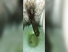 Hairy Pussy Lady Piss And Poop Video