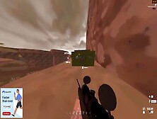 I Set A Pr And Facialed This Person From 1243 Meters Away On Battlebit Remastered!