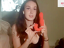 Ariana Jasmynee Tests Out The Rotating Head And G-Spot Licker- Honeyplaybox