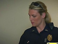 Face Sitting Big Tits Cops Threesome Interracial