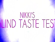 Nikki's Blind Taste Test Film With Nikki Benz,  Danny D - Brazzers Official