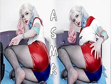 Asmr Pantyhose Play For Strong Relax I Harley Quinn Cosplay