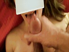 Massive Cum On Teen Tongue And She Swallows It All