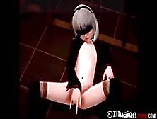 Busty Nier Automata Sex Compilation With Big Dicks