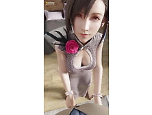 Date With Tifa Has In A Hot Handjob