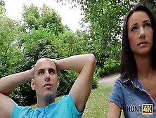 Watch How This Slutty Brunette Gets Paid For A Park Blowjob In Pov Reality Porn