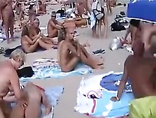 A Few Shameless Couples Bang On A Nude Beach In Hidden Cam Clip