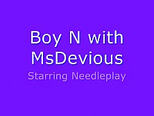 Needleplay & Cum