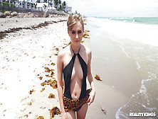 Sexy Beach Babe Alicia Williams Got Naughty