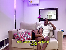 Stepmom And Stepson.  Cum In Her Mouth.  English Subtitles