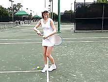 Sexy Ella Plays Tennis And Wants To Be Fucked Balls Deep In Pov