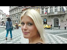 Wild Public Sex With Horny Blonde Girl