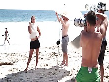 Kaley Cuoco In Shape Magazine: Behind The Scenes (2015)
