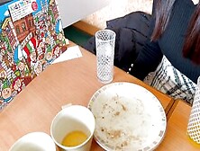 Japanes,  A College Chick Who Likes To Dine At A Family Restaurant Is Invited To A Hotel To Got Plowed