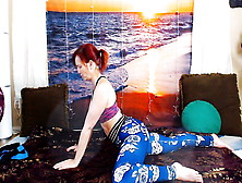 Inner Thigh And Splits Hip Mobility.  Join My Faphouse For More Yoga